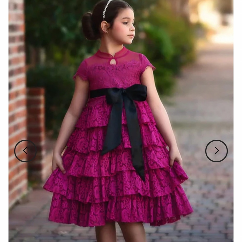 Trish Scully Bella Ragazza Dress in Orchid